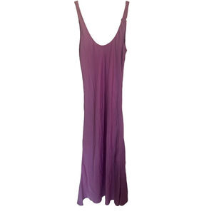 Elegant pink-Purple Sleeveless Dress